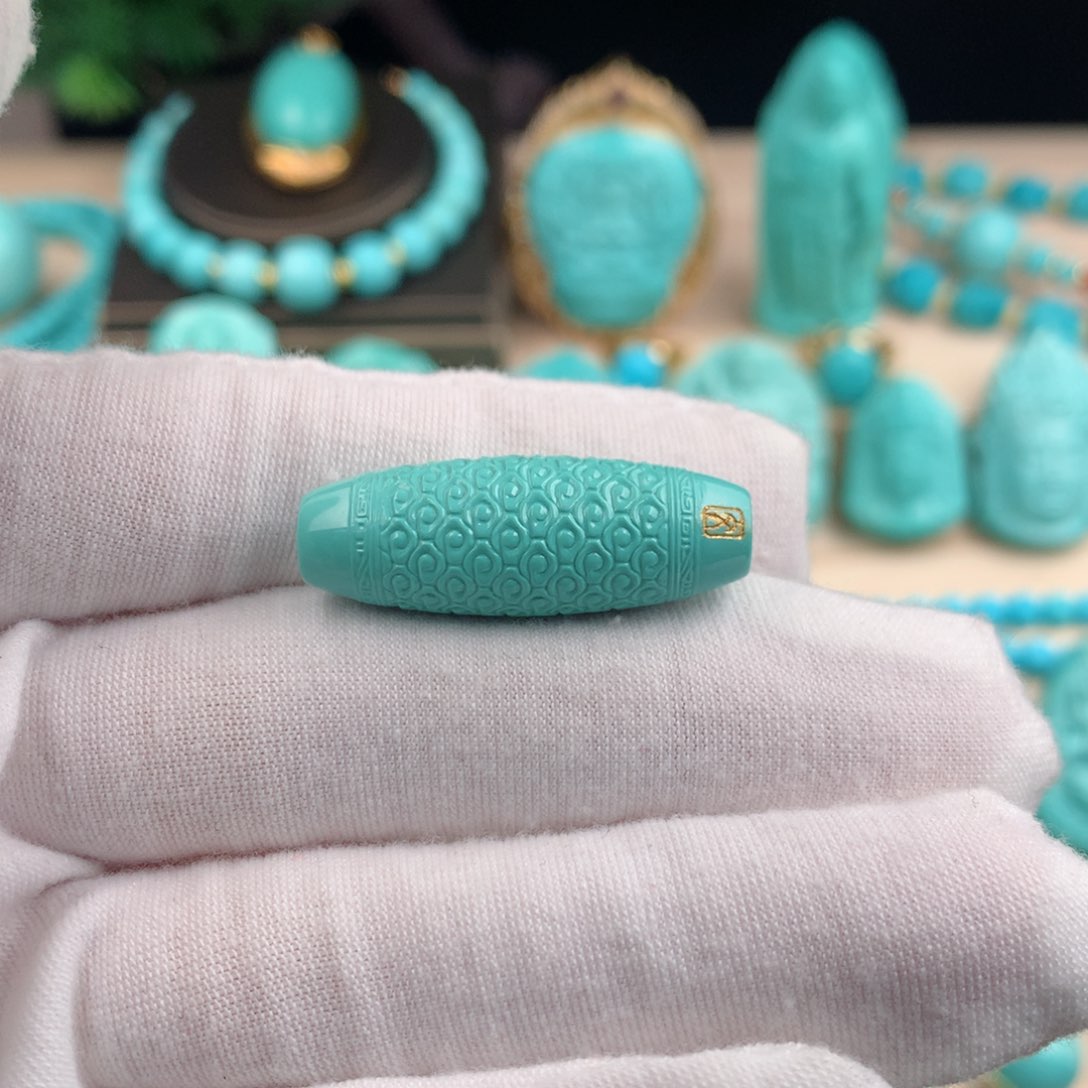 【闪购商品】绿松石珠宝半成品未镶嵌