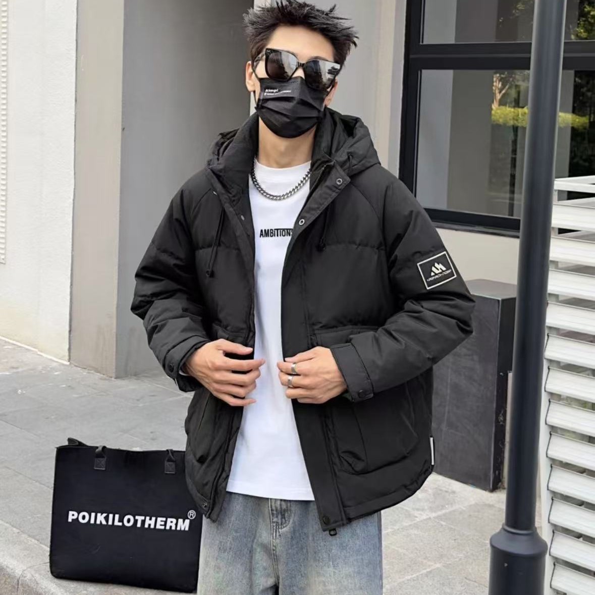 小众商场撤柜连帽外套-88516