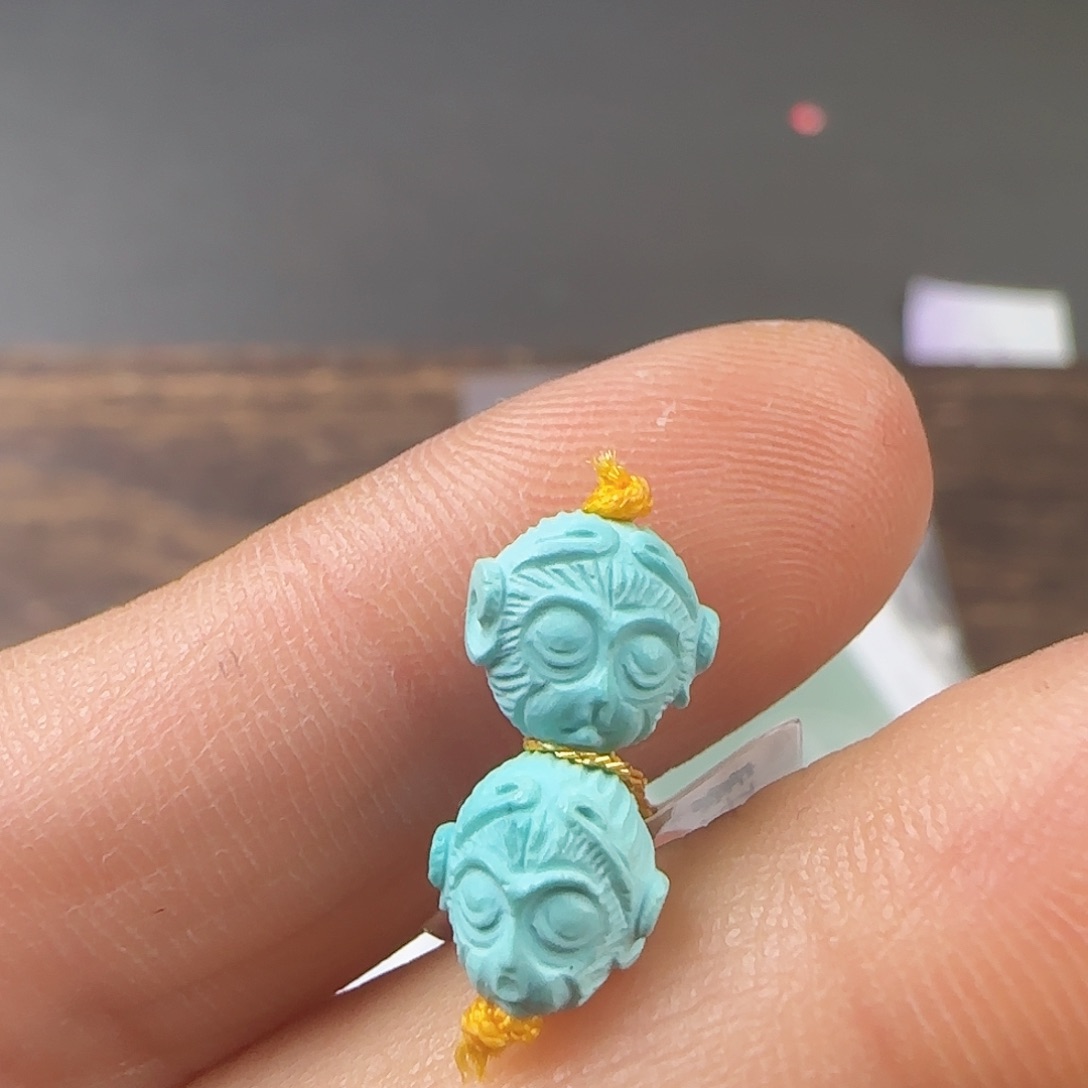 绿松石珠宝半成品未镶嵌