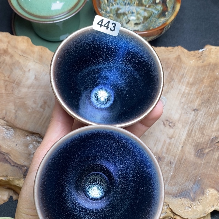 茶盏建窑建盏主人杯443