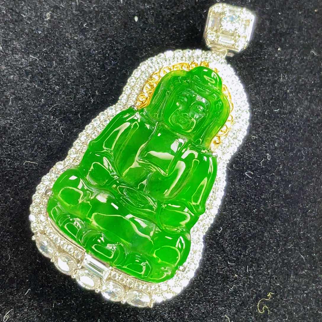 翡翠吊坠(不含链)未镶嵌