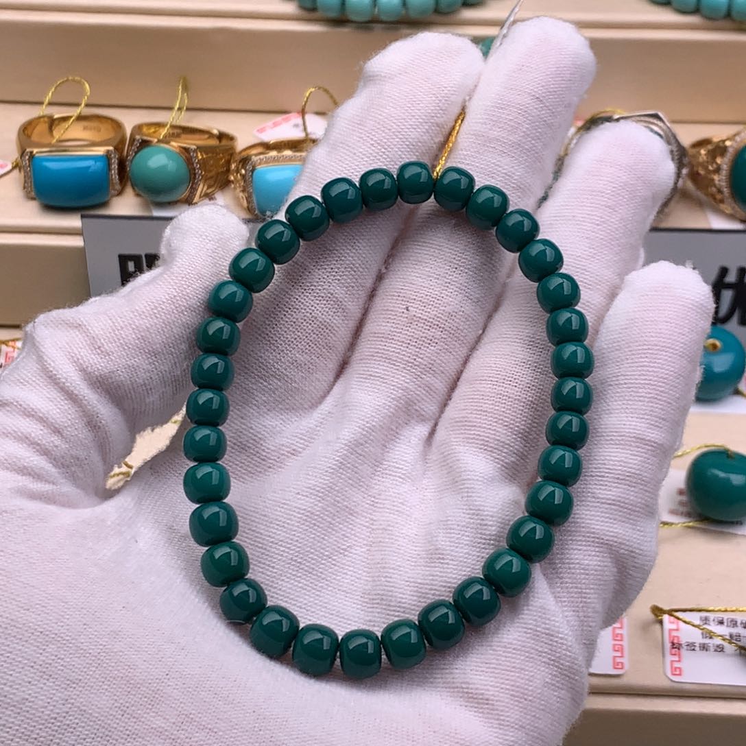 绿松石珠宝奇石未镶嵌