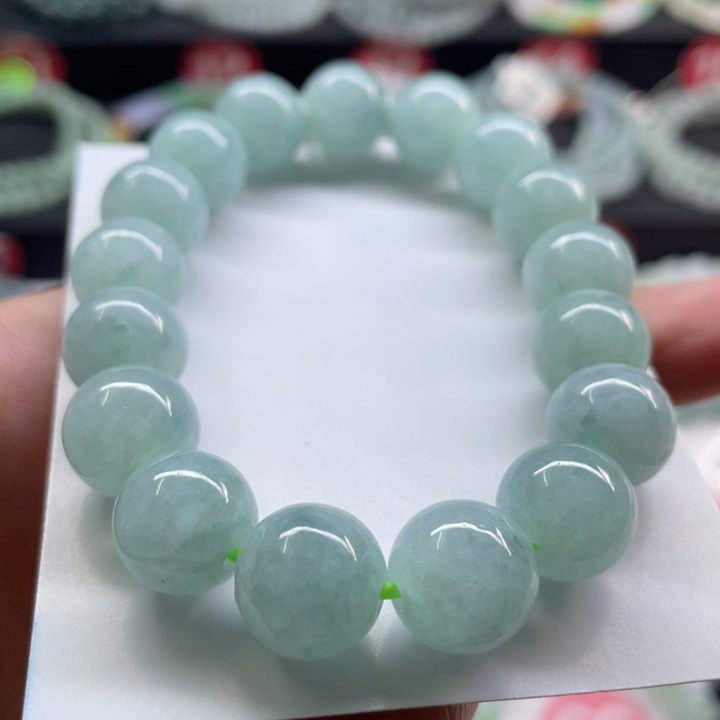 未镶嵌手链翡翠卡12
