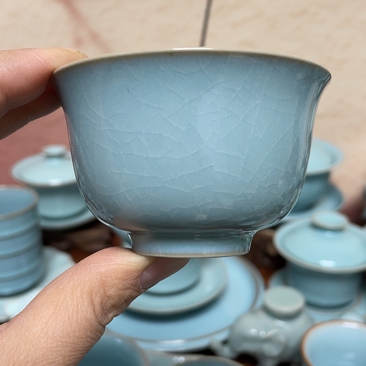 杯子赵志强天蓝初心杯微铁点