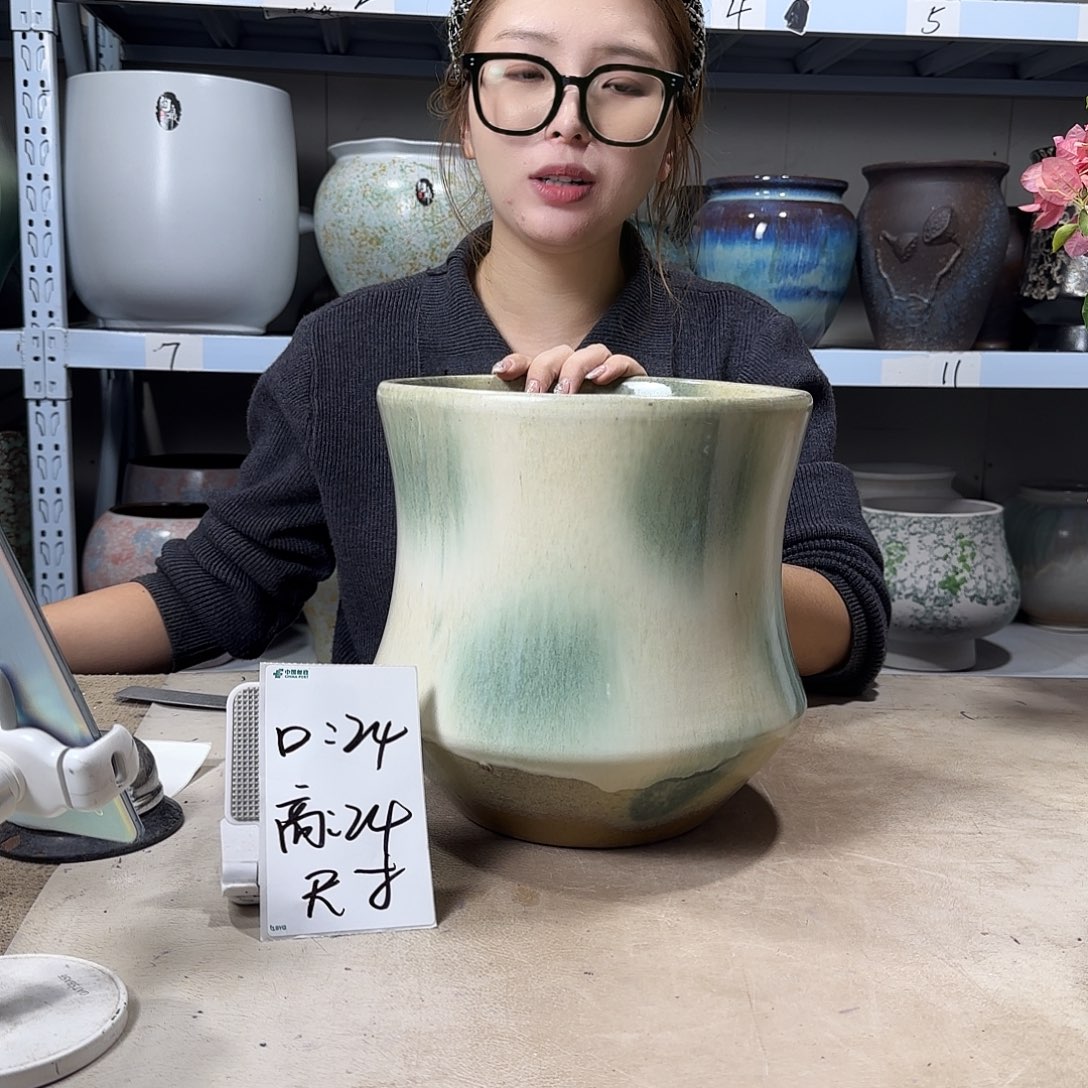 24@24紫砂花盆尺寸