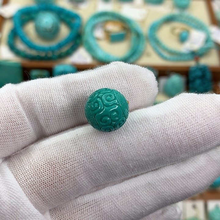 绿松石挂件未镶嵌