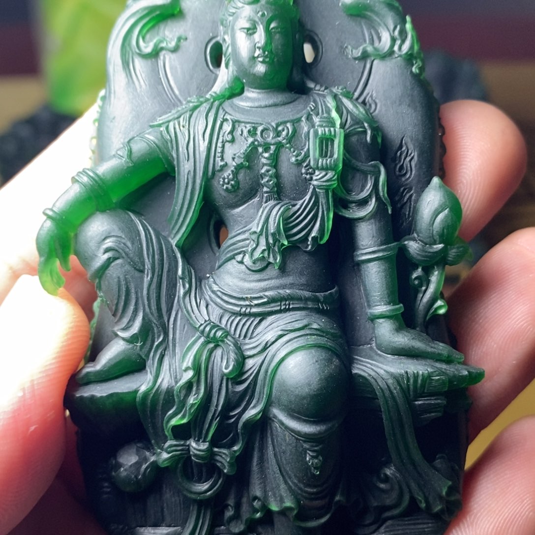 定制翡翠未镶嵌回**路翡翠