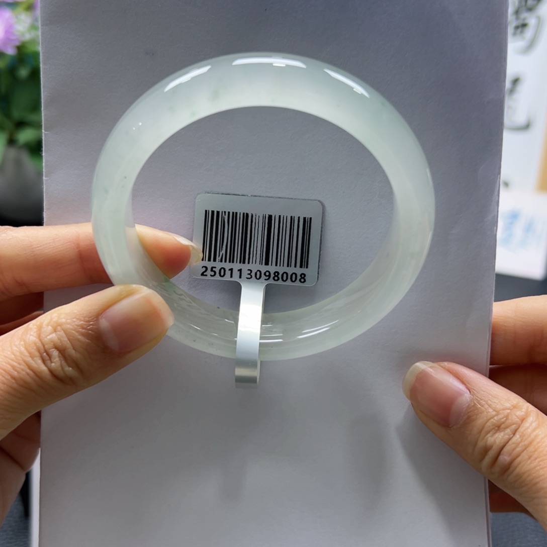 石英质玉手镯未镶嵌优优ZQP55-56圈口