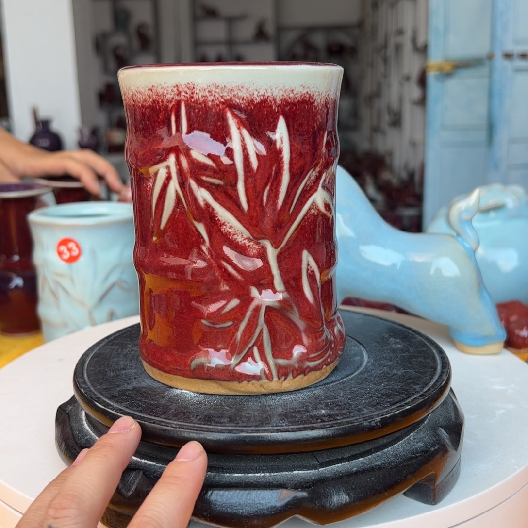 摆件郑家钧窑摆件