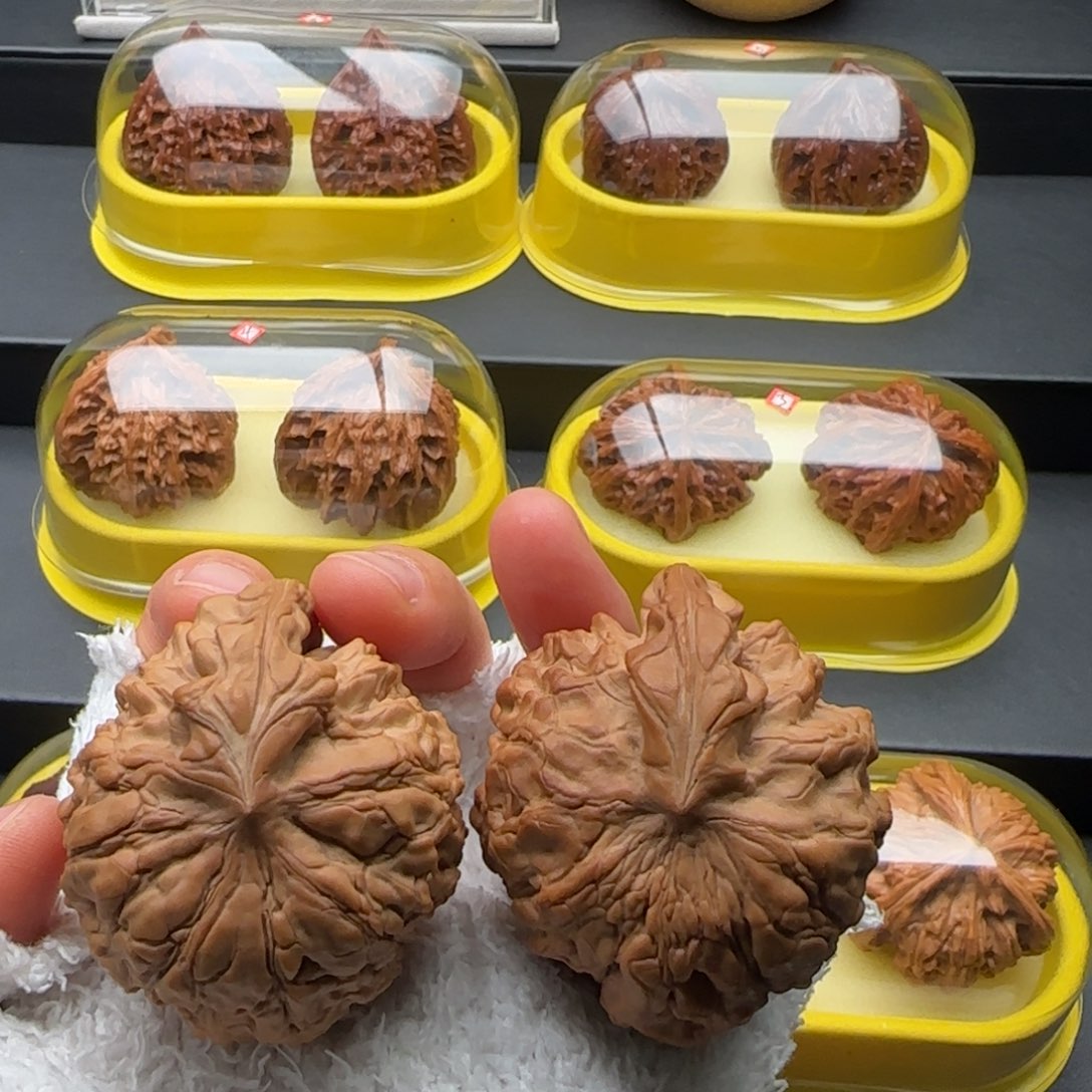 把件文玩核桃龙鼎一帆风顺全52