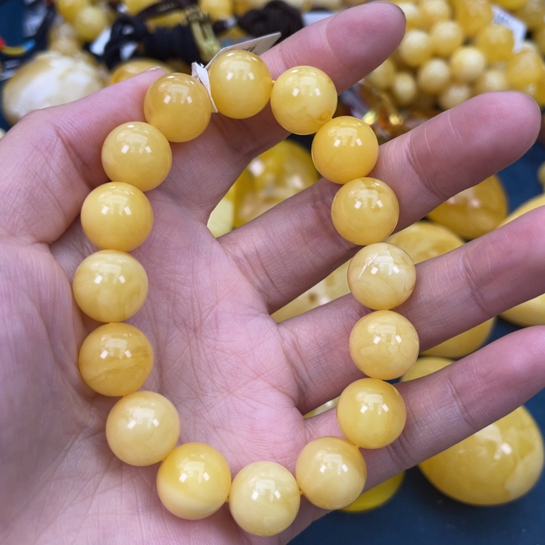 琥珀裸石未镶嵌琥珀蜜蜡w 83