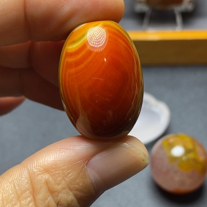 未镶嵌颈饰玛瑙/玉髓旧**席