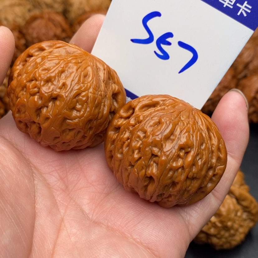 【闪购商品】文玩核桃把件铁锤妹妹40