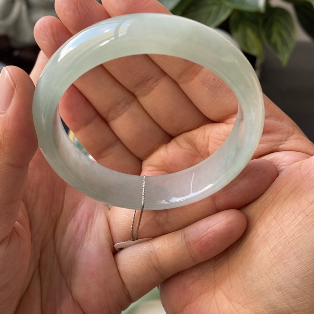 翡翠未镶嵌手镯天然