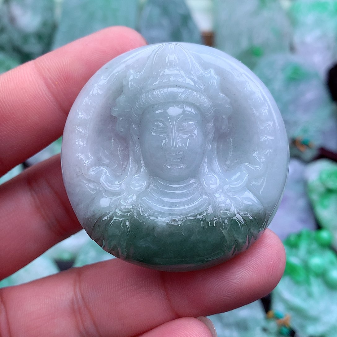 翡翠吊坠(不含链)未镶嵌