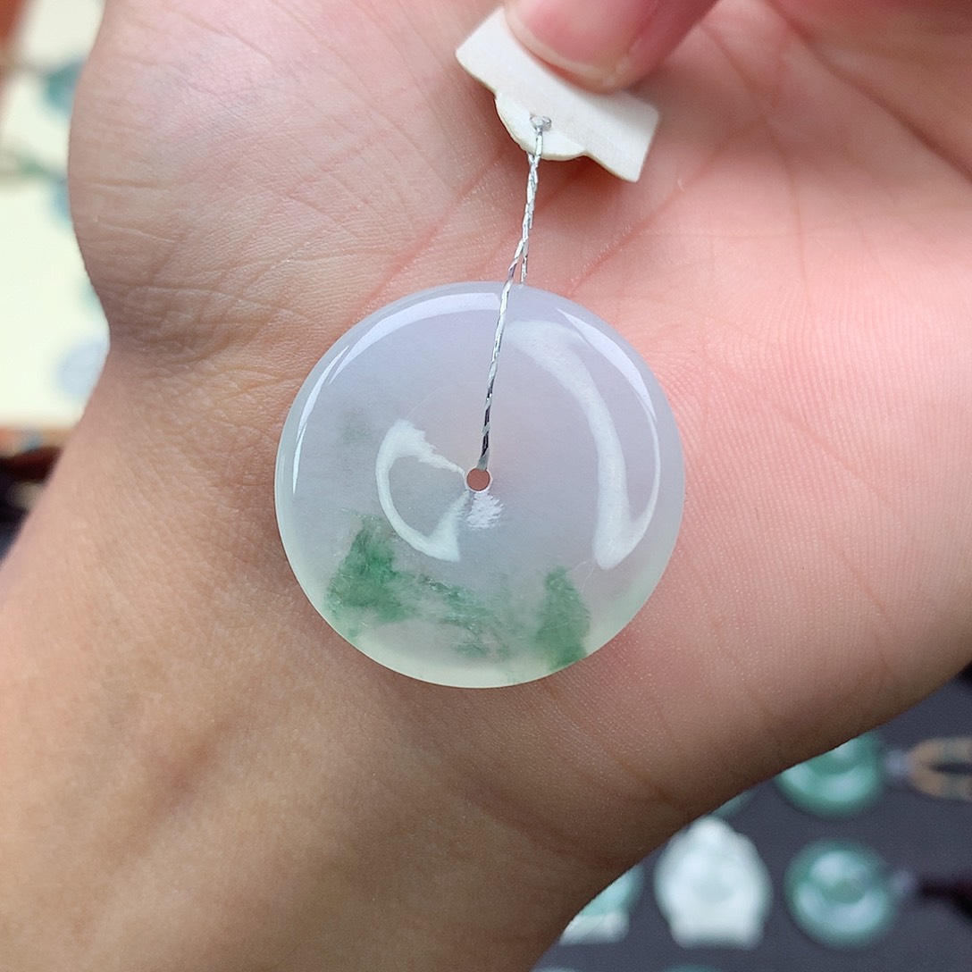 颈饰未镶嵌翡翠17 尺寸27-4.4