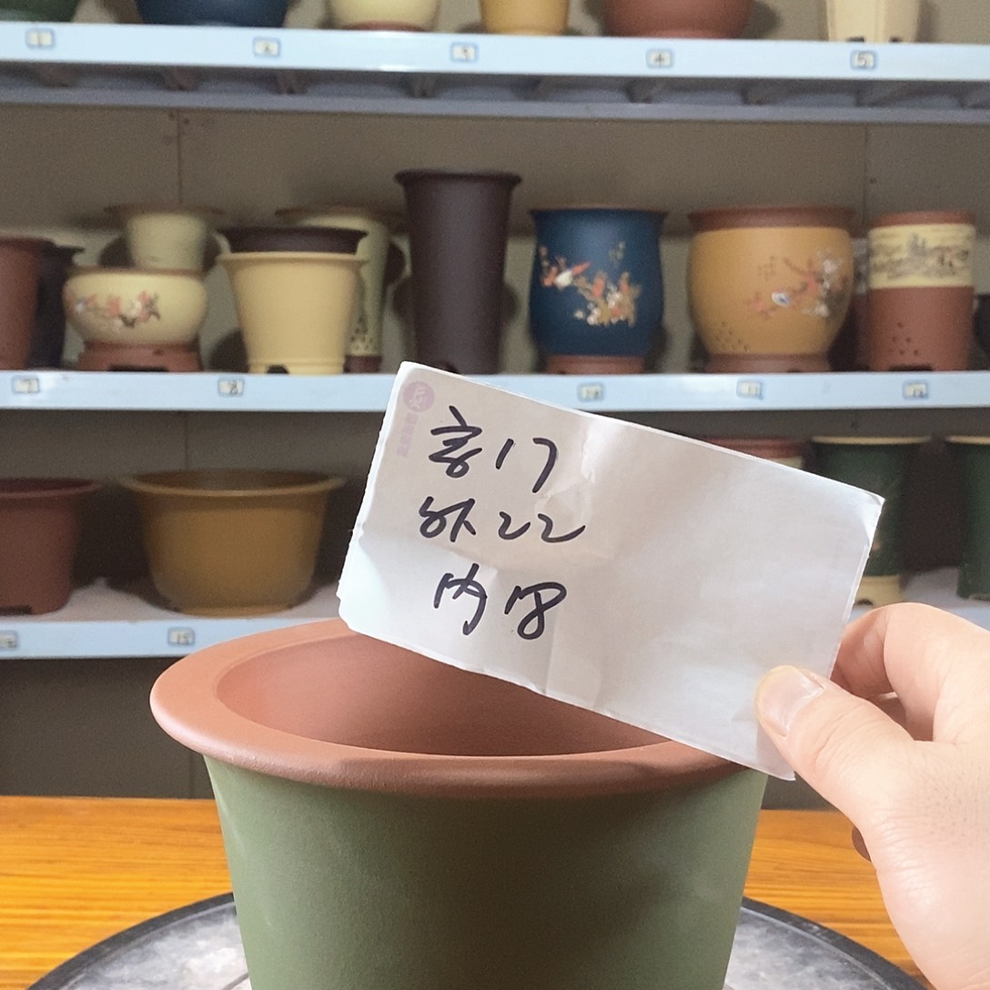 紫砂花盆紫砂兰花盆65