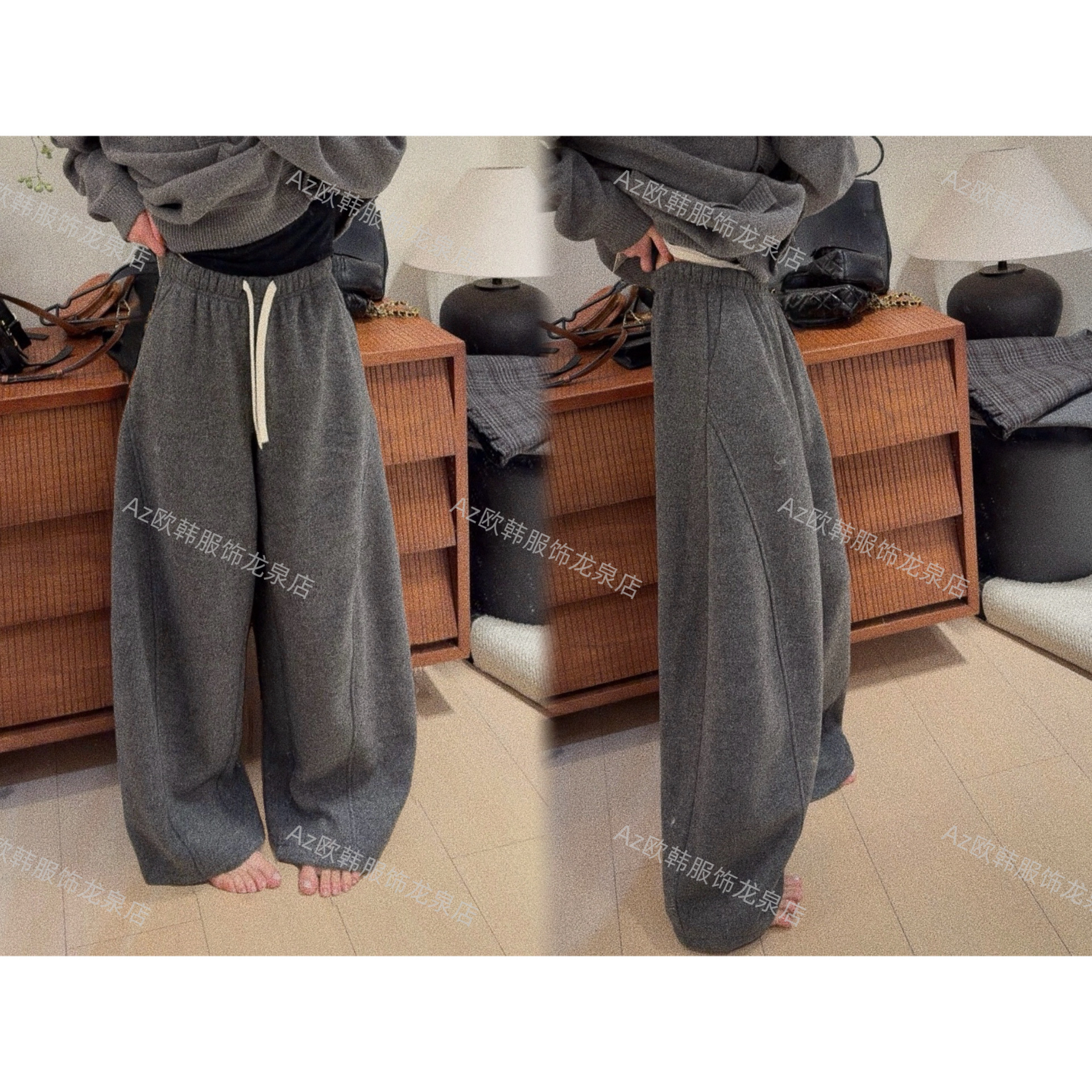 2 Azzony LQ 大牌加绒休闲卫裤  MS11187 新款 NEW