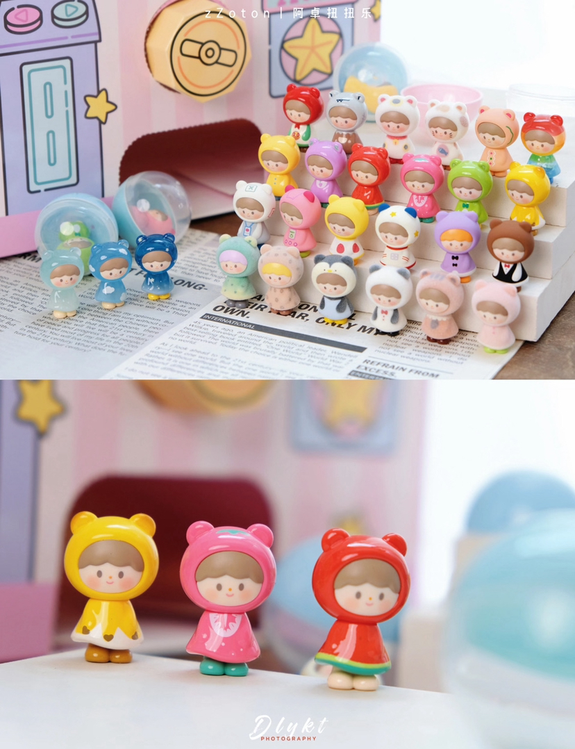 （主播代拆）阿卓扭扭乐系列U粒U粒盲盒萌趣潮玩适合少女