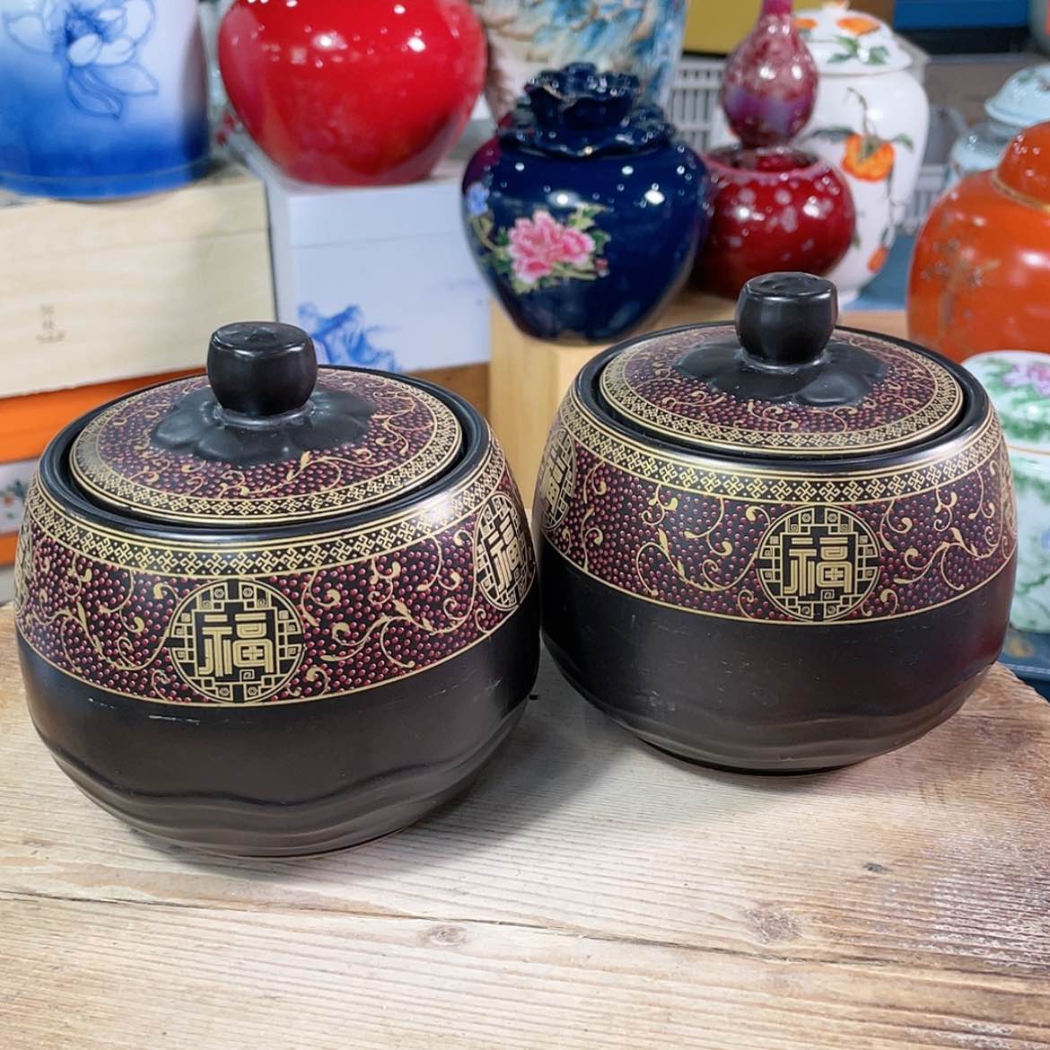 【闪购商品】罐陶瓷茶叶罐密封罐