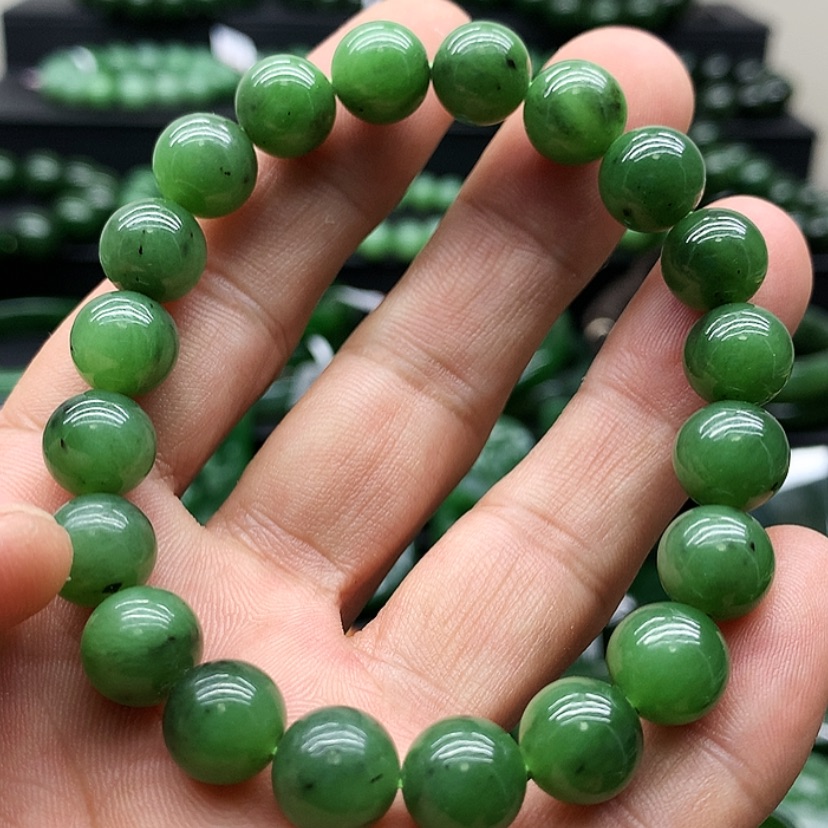 【闪购商品】和田玉（碧玉）手链未镶嵌