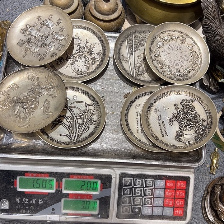 前*者微瑕疵黄铜摆件工艺品