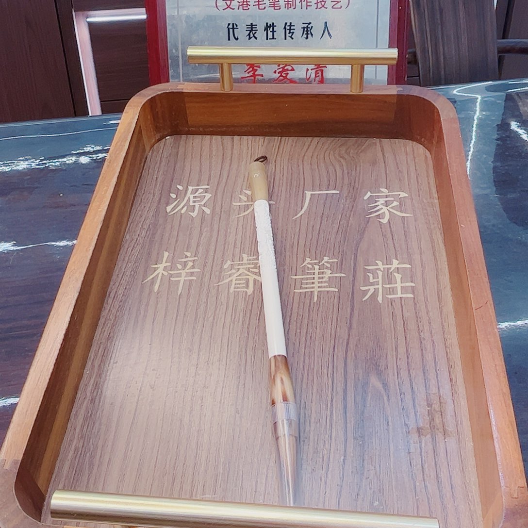 高货天花板，驼骨牛角狼毫1支