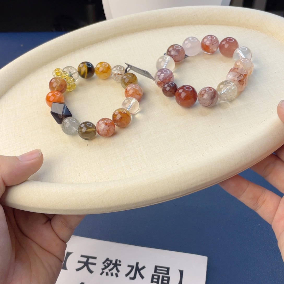 银S925镶嵌水晶手链