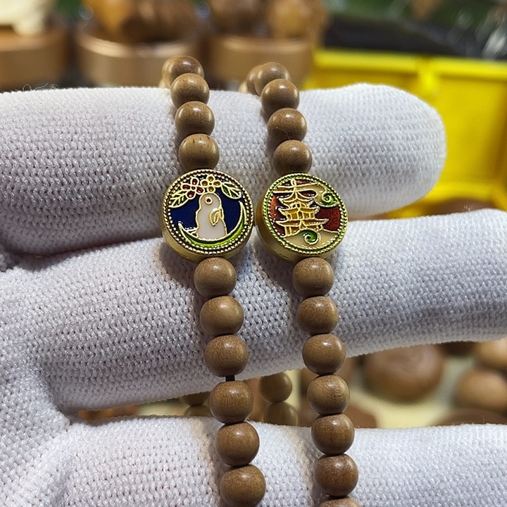 檀香木手串/手链老山檀香0.5女生福利