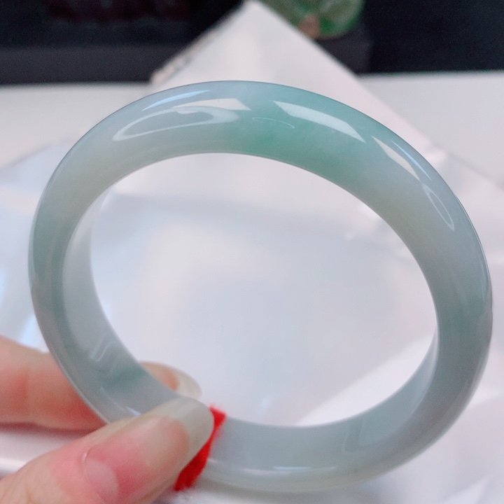未镶嵌手镯翡翠54圈
