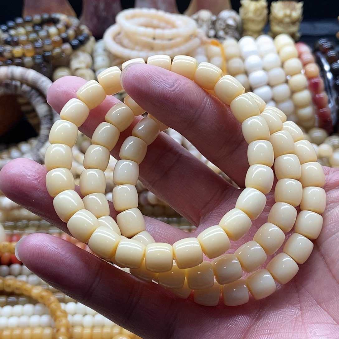 【闪购商品】驼骨其他毕业级9毫米老黄料驼骨