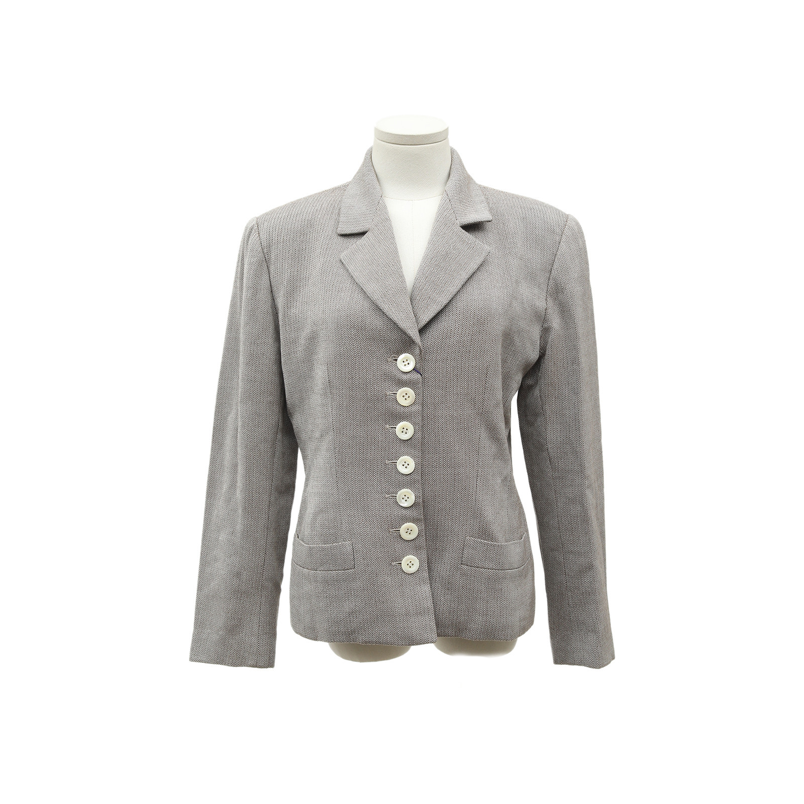 95新 Celine/思琳 小花Jerry活动薄羊毛 外套 常规码40码