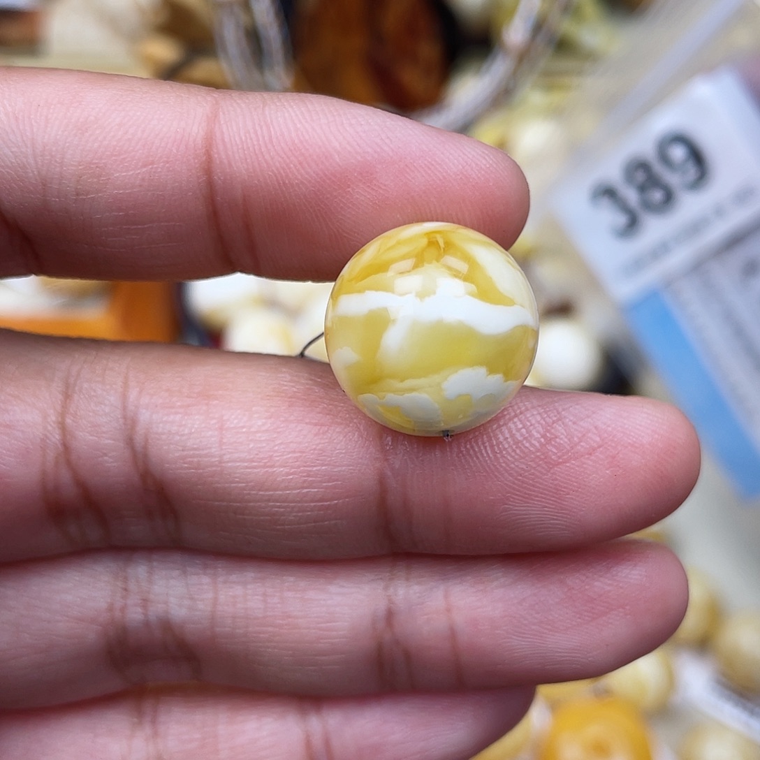 蜜蜡未镶嵌珠宝奇石粉16.8