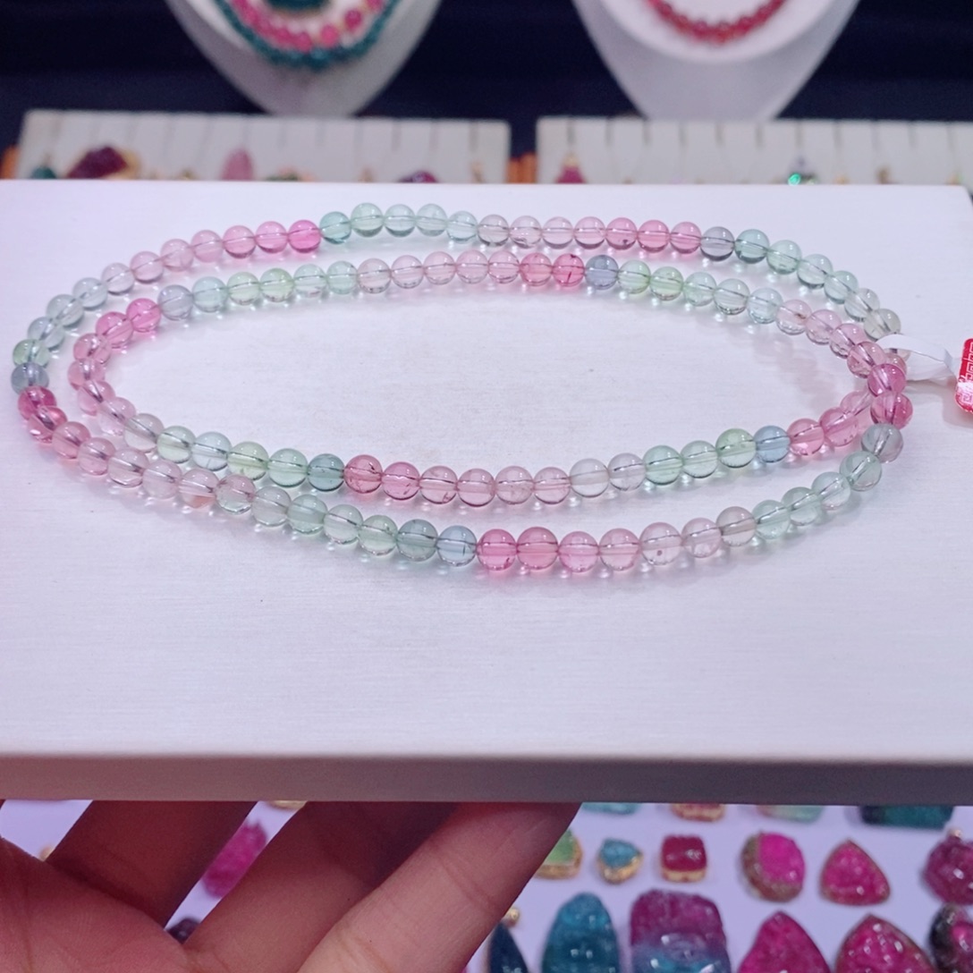 未镶嵌手链碧玺d