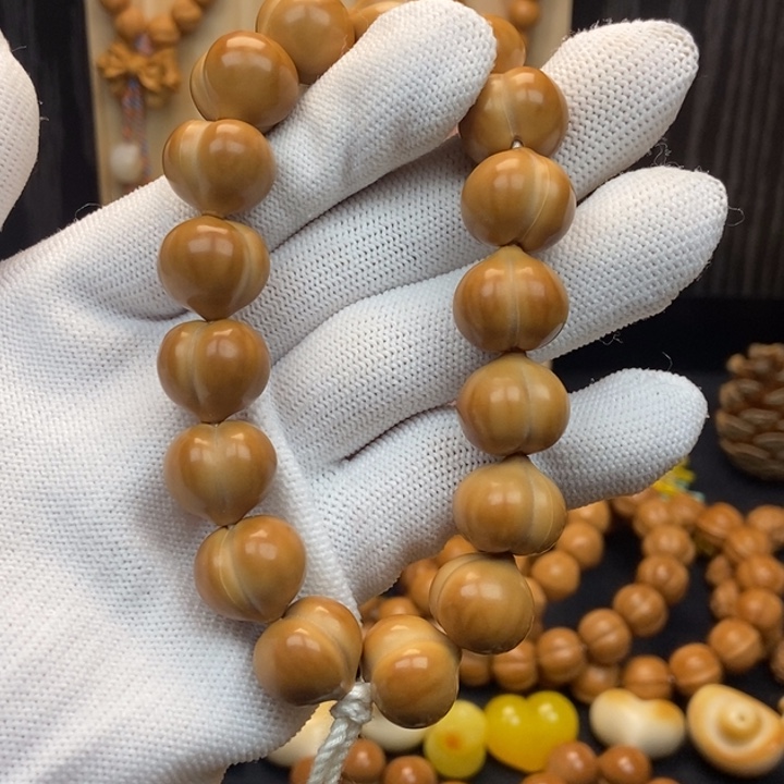 桃核手串猴头核桃柯基屁桃全品无瑕