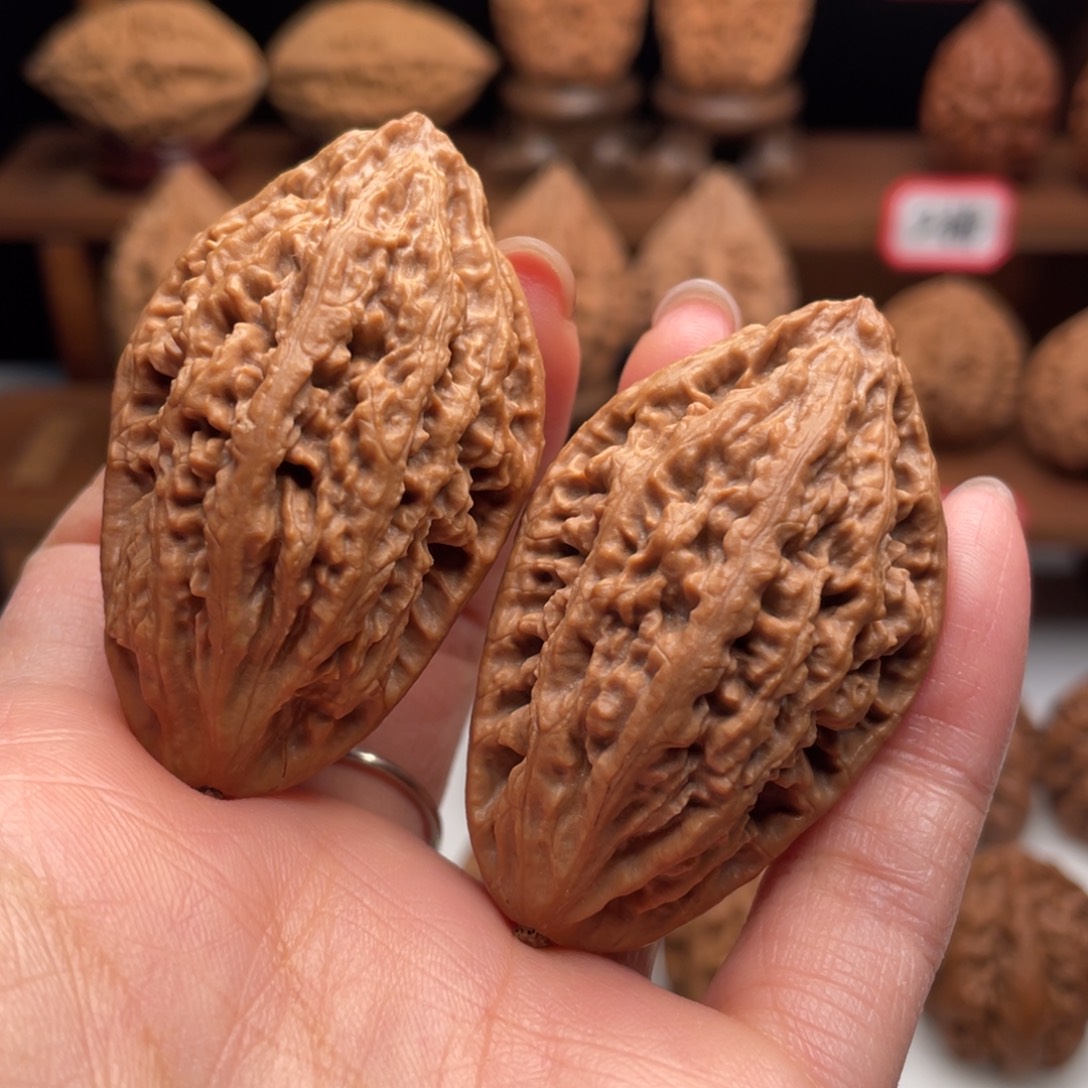 文玩核桃把件楸子15