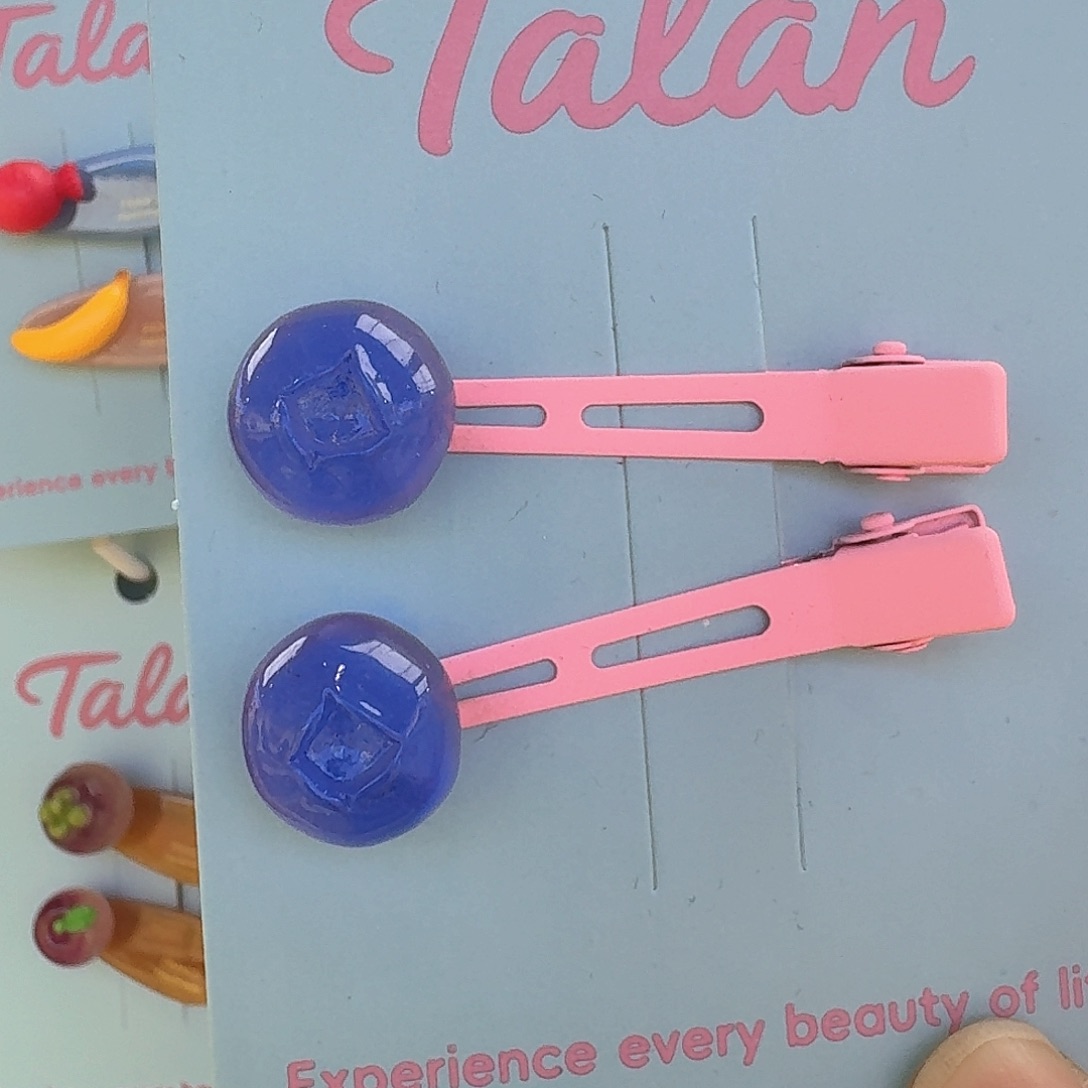 皮质铁合金透蓝莓无痕