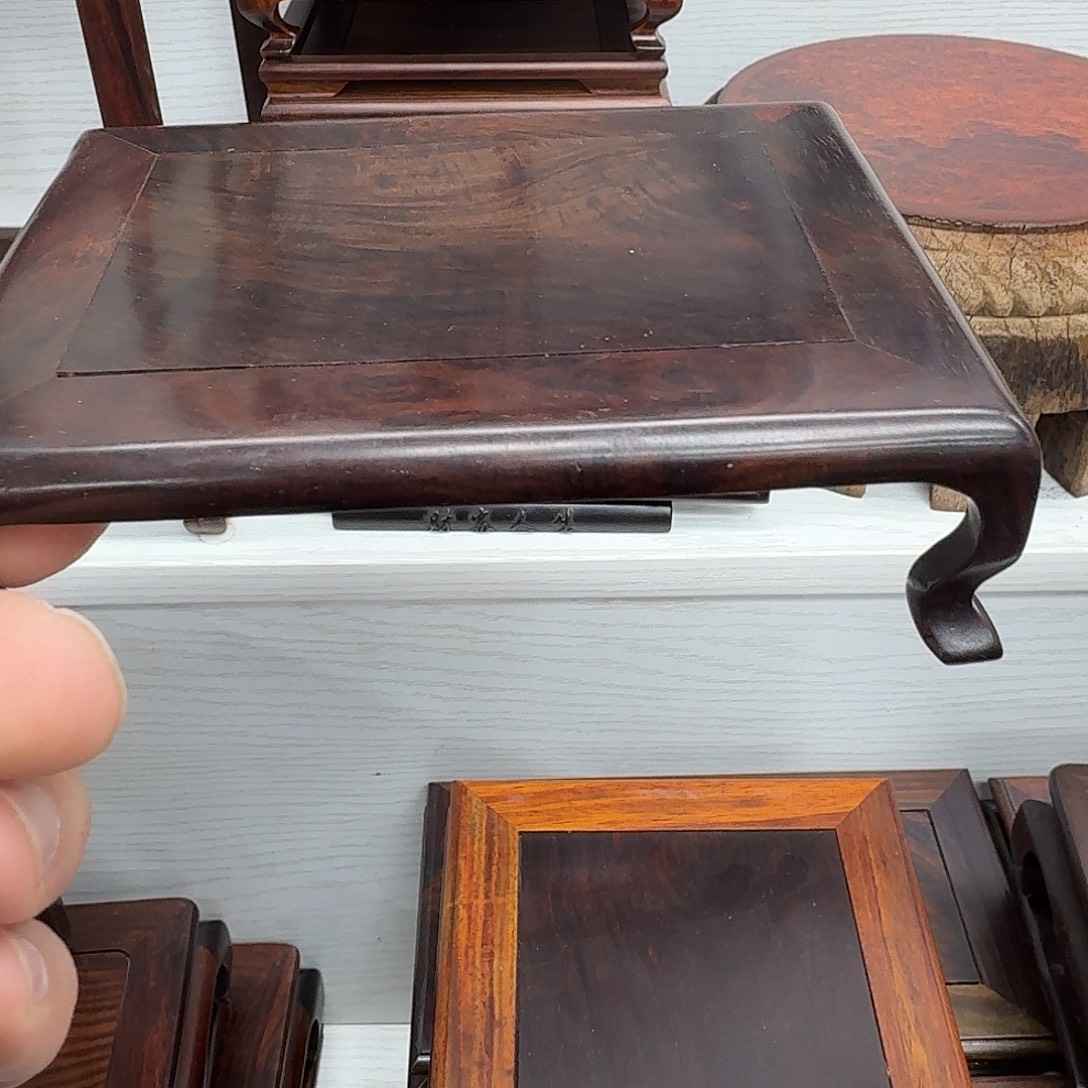 鱼***Y木大红酸枝长13公分湾脚