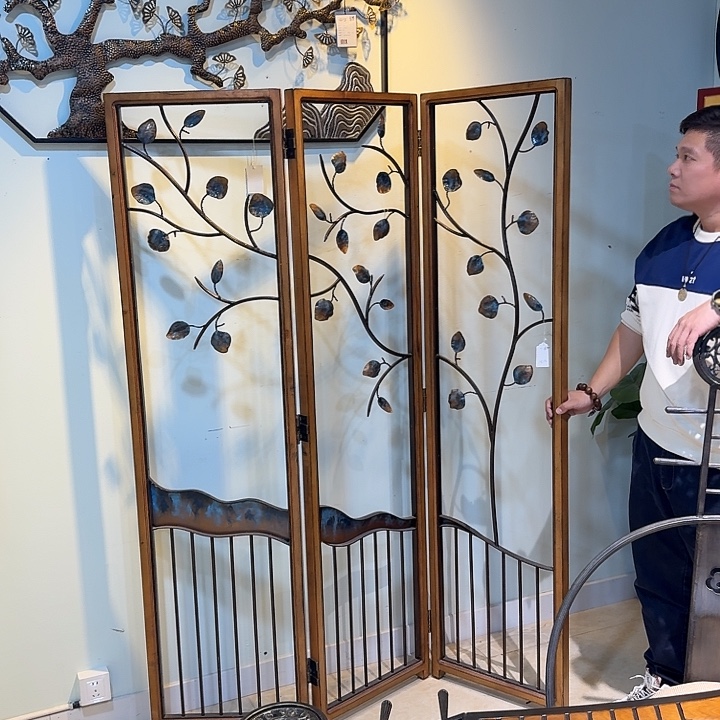 木木质屏风屏风哦