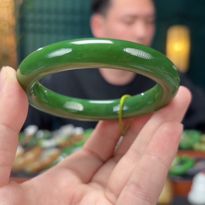 和田玉手镯58.4未镶嵌