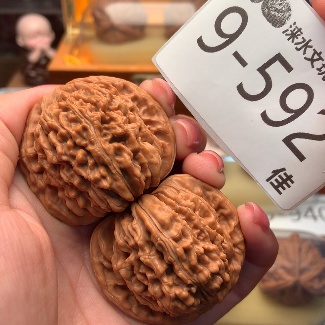 文玩核桃把件45四座楼 