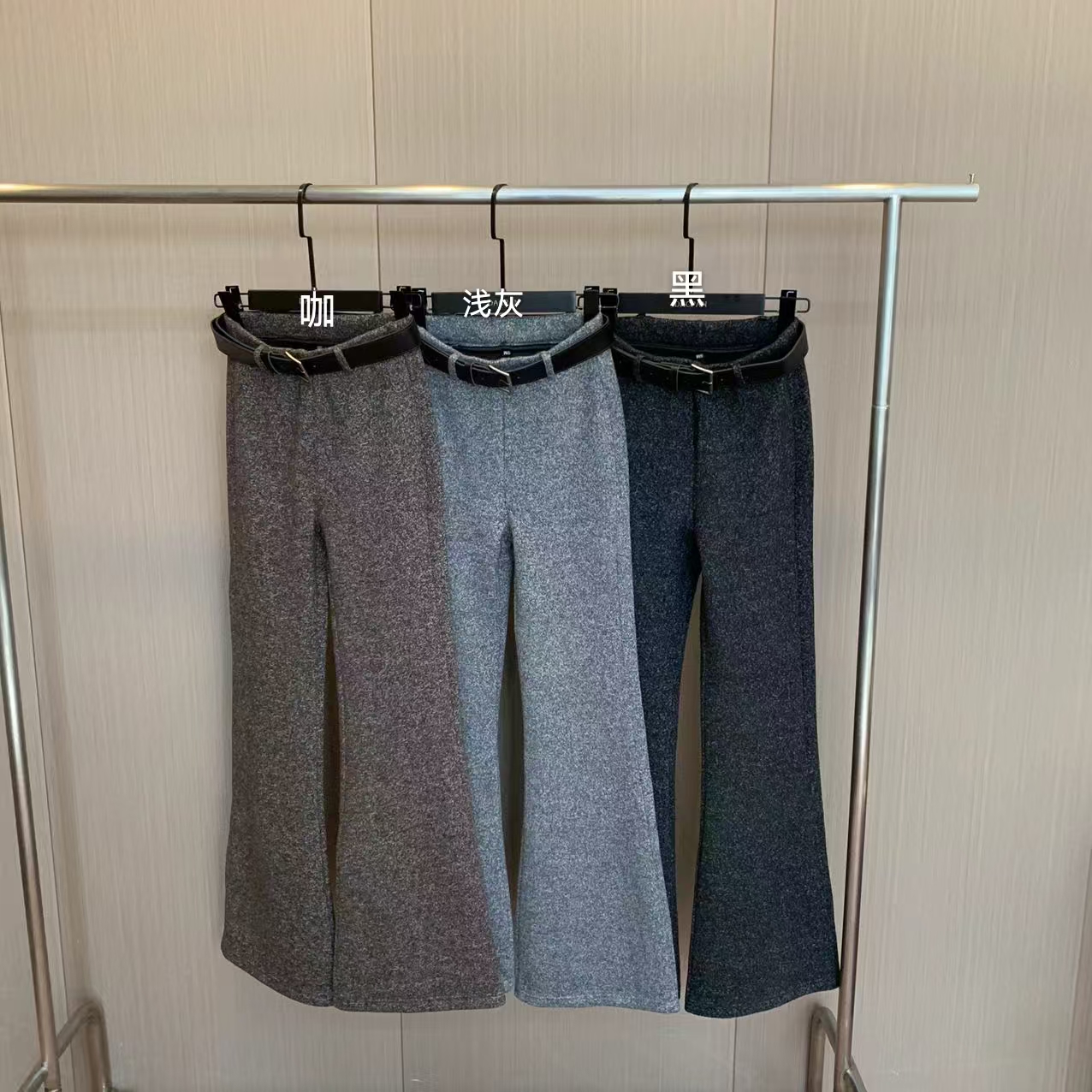 DACPAN-“辣妹子”羊绒加绒微喇裤  2025/盼·PP 3003