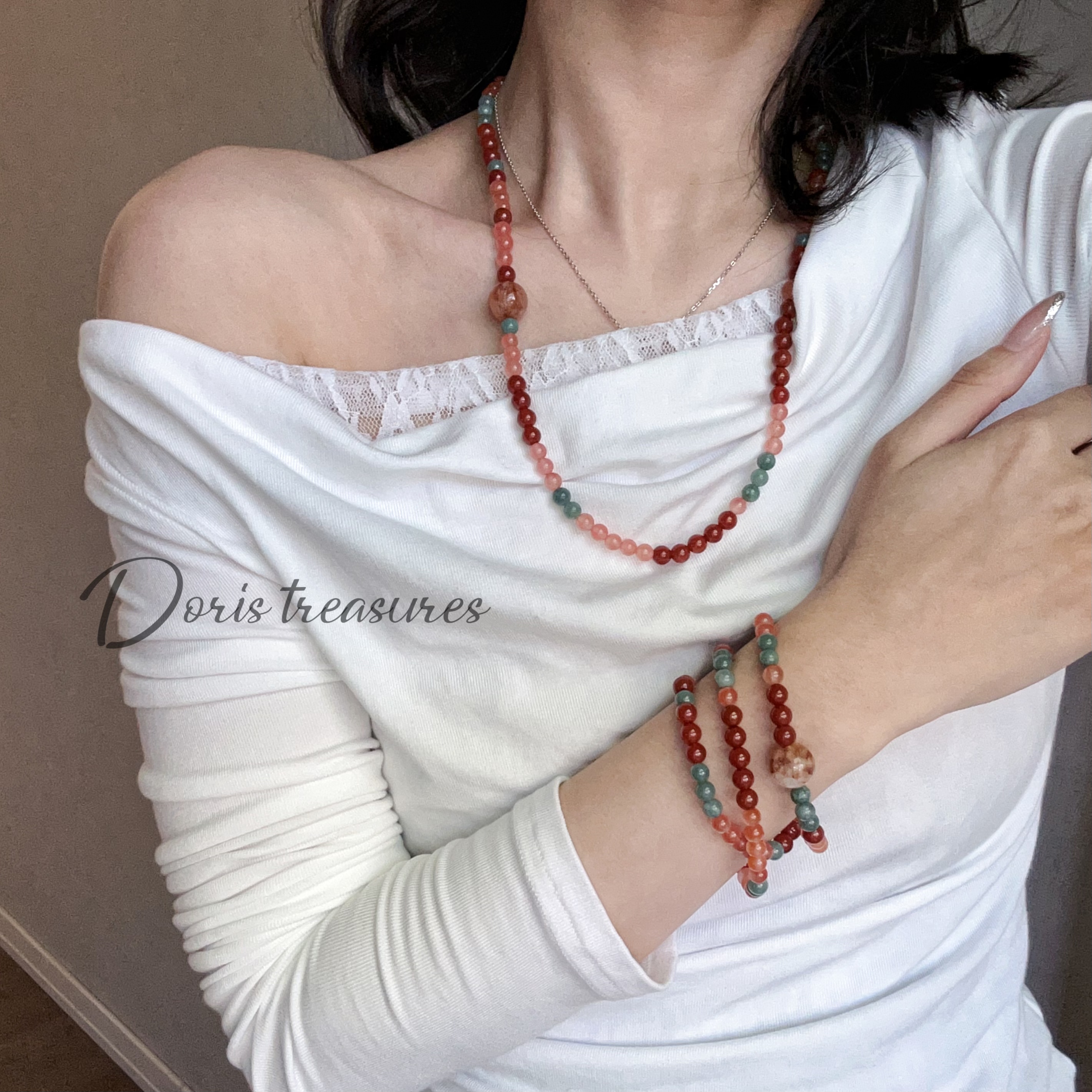 【飛花令】手链 精致 多样性发颜色微差 多样性发一