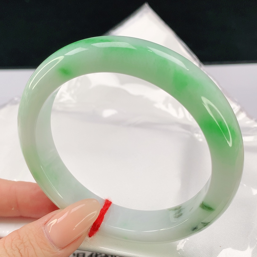 未镶嵌手镯翡翠62.6圈口