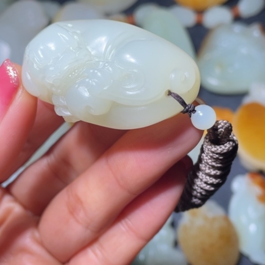 和田玉挂件未镶嵌用****2