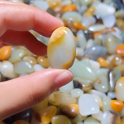 和田玉（糖玉）未镶嵌颈饰15.3克