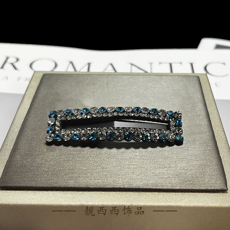 【LXX靓西西】267长方形7厘米镂空BB夹大号碎发夹