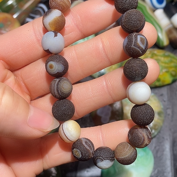 ****友玛瑙/玉髓合金颈饰