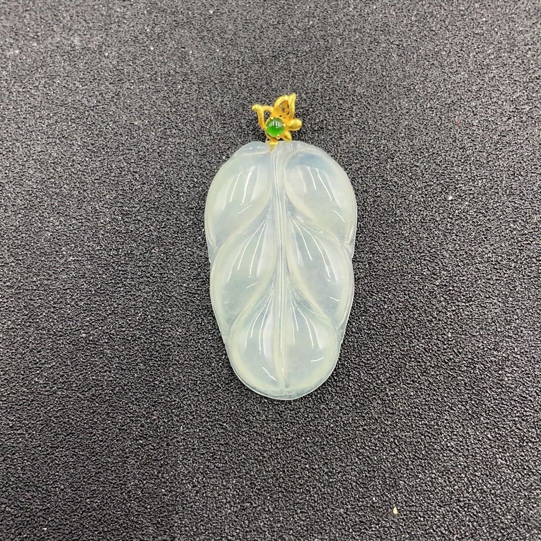 BY0313FHLZ标107 翡翠挂件