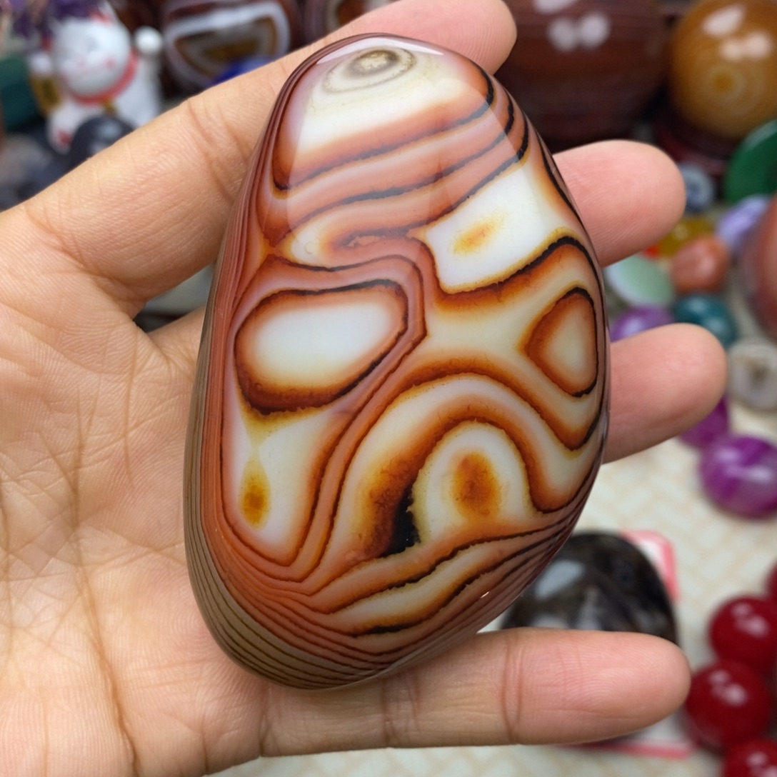 淘***居玛瑙/玉髓未镶嵌颈饰